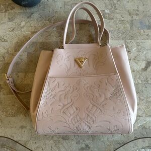 Valentino Orlandi Pink Designer Tote Bag
